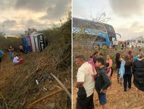 fotos de acidente com romeiros que vinham para o Ceará