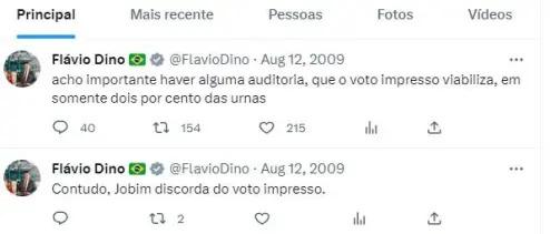 tuíte Flávio Dino